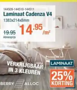Cevo Laminaat Cadenza V4 aanbieding