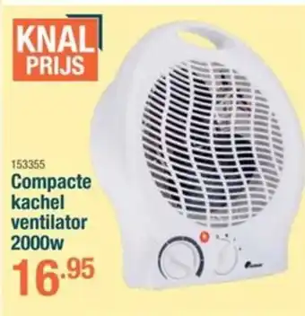 Cevo Compacte kachel ventilator 2000w aanbieding