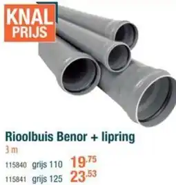 Cevo Rioolbuis Benor + lipring aanbieding