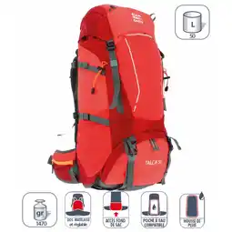 Decathlon Rugzak elementaire talca 50 L aanbieding