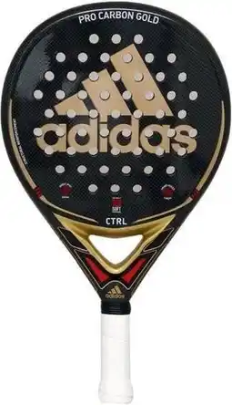Decathlon Adidas Pro Carbon Control Gold Padel Racket voor Gevorderde Spelers aanbieding
