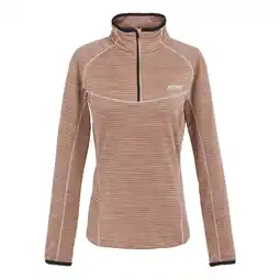 Decathlon Dames Yonder II Half Zip Fleece Top (Warm taupe) aanbieding