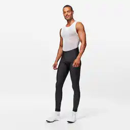 Decathlon Lange fietsbroek zonder bretels RC500 zwart aanbieding