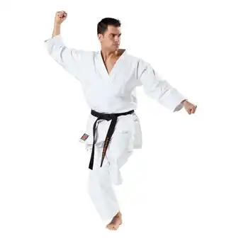 Decathlon Kimono karate Kwon Kata Tradition 12 oz aanbieding