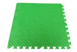 Decathlon Puzzelmat Speelvloer/Fitness/Baby Gym | 1.2 cm | Groen aanbieding