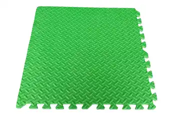 Decathlon Puzzelmat Speelvloer/Fitness/Baby Gym | 1.2 cm | Groen aanbieding