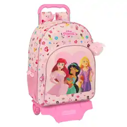 Decathlon Schoolrugzak met Wielen Disney Princess Summer adventures Roze aanbieding