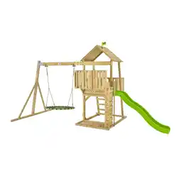 Decathlon Houten speeltuin schommelnest KINGSWOOD Bruin FSC aanbieding