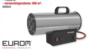 Hubo Eurom Gaskanon HKG 15 aanbieding