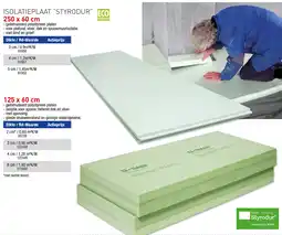 Hubo Styrodur isolatieplaat eco aanbieding