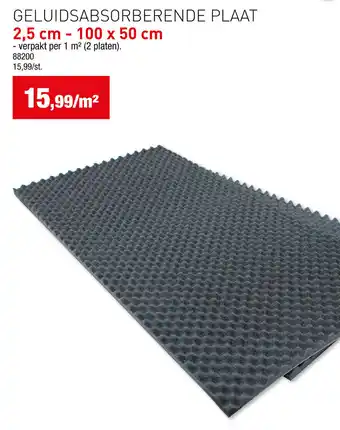 Hubo Geluidsabsorberende plaat aanbieding