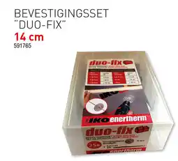Hubo Duo-fix bevestigingsset aanbieding