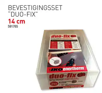 Hubo Duo-fix bevestigingsset aanbieding