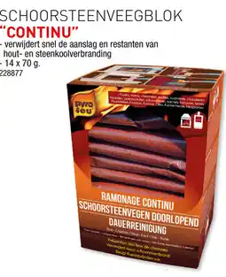 Hubo Schoorsteenveegblok continu aanbieding