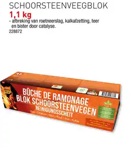 Hubo Schoorsteenveegblok aanbieding