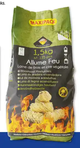 Hubo Aanmaak houtwol aanbieding