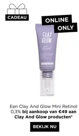 ICI PARIS XL Clay And Glow Mini Retinol 0,3% aanbieding