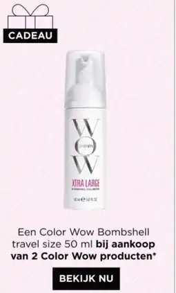 ICI PARIS XL Color Wow Bombshell travel size aanbieding