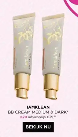 ICI PARIS XL I.am.klean BB cream medium & dark aanbieding