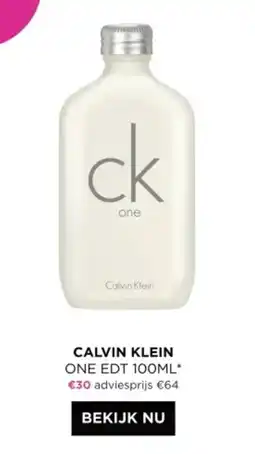 ICI PARIS XL Calvin Klein one EDT aanbieding