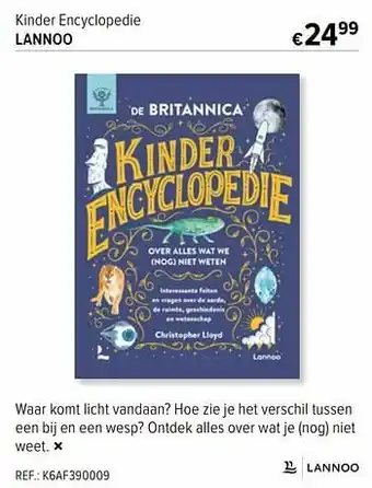 AS Adventure Kinder encyclopedie lannoo aanbieding