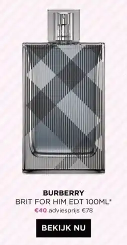 ICI PARIS XL Burberry Brit for him EDT aanbieding