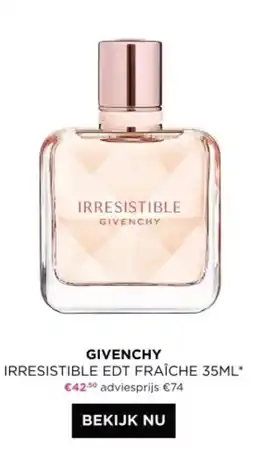 ICI PARIS XL Givenchy Irresistible EDT Fraîche aanbieding