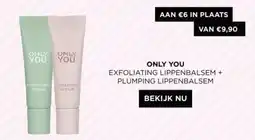 ICI PARIS XL Only You exfoliating lippenbalsem + plumping lippenbalsem aanbieding
