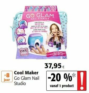 Colruyt Cool maker go glam nail studio aanbieding