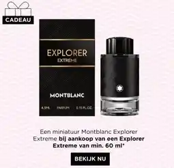 ICI PARIS XL Miniatuur Montblanc Explorer Extreme aanbieding