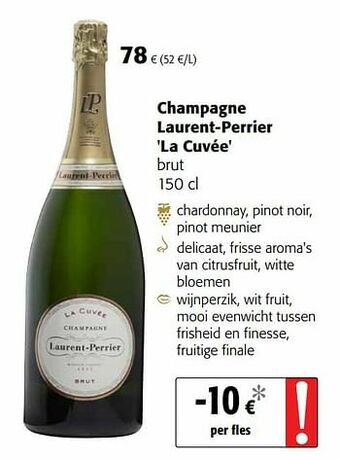 Champagne laurent-perrier la cuvée brut