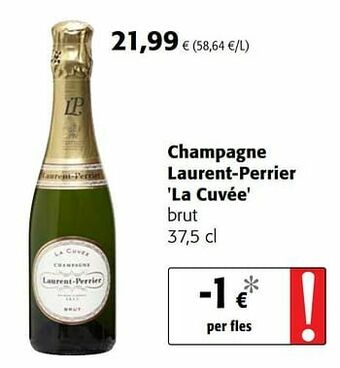 Colruyt Champagne laurent-perrier la cuvée brut aanbieding