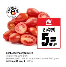 Jumbo Jumbo rode snoeptomaten aanbieding