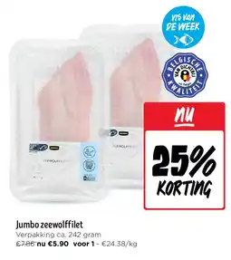 Jumbo Jumbo zeewolffilet aanbieding