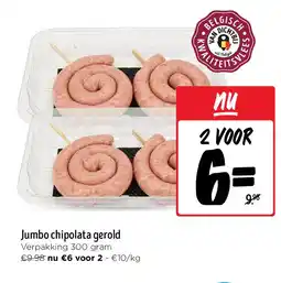 Jumbo Jumbo chipolata gerold aanbieding