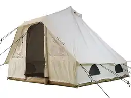 Decathlon Tent Tipi Lodur Protect - 4 persoons - 290x350cm - ingenaaide tentbodem aanbieding