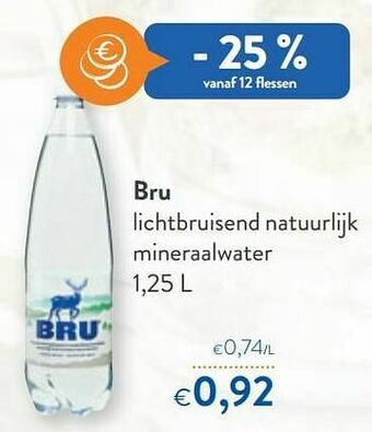 OKay Bru lichtbruisend natuurlijk mineraalwater aanbieding