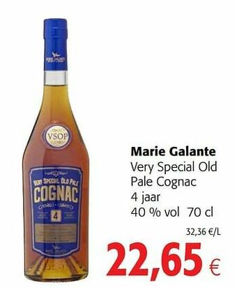 Colruyt Marie galante very special old pale cognac aanbieding