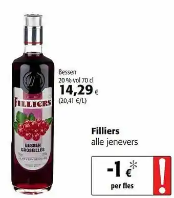 Colruyt Filliers bessen aanbieding