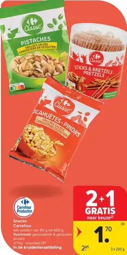 Carrefour Snacks Carrefour aanbieding