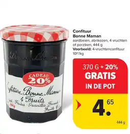 Carrefour Confituur Bonne Maman aanbieding