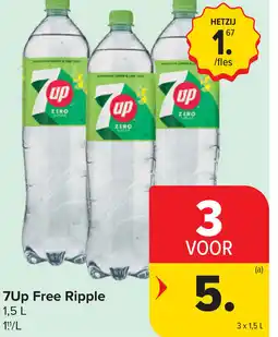 Carrefour 7Up Free Ripple aanbieding