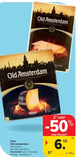 Carrefour Kaas Old Amsterdam aanbieding