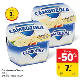 Carrefour Cambozola Classic aanbieding