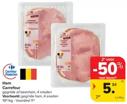 Carrefour Ham Carrefour aanbieding
