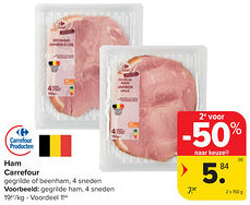 Carrefour Ham Carrefour aanbieding