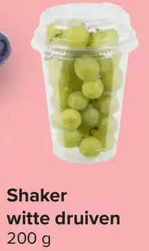 Carrefour Shaker witte druiven aanbieding