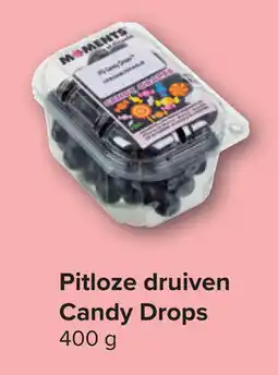 Carrefour Pitloze druiven Candy Drops aanbieding