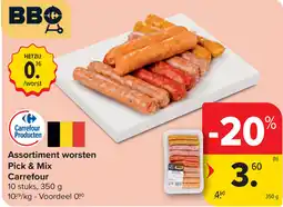 Carrefour Assortiment worsten Pick & Mix Carrefour aanbieding