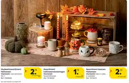Carrefour Assortiment kaarsen Halloween aanbieding
